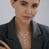 Колье из серебра с фианитами «Ледяное созвездие» Соколов (арт.94071202)