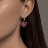 Серьги из серебра с эмалью (Арт.94026721)