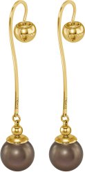 Серьги из серебра с жемчугом (Арт.aas-10-12-33-g)