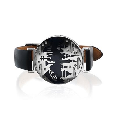 Браслет Kabarovsky «Городские силуэты» из серебра с бриллиантами (арт. 4-006-1001)