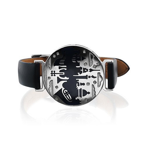 Браслет Kabarovsky «Городские силуэты» из серебра с бриллиантами (арт. 4-006-1001)