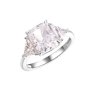 Кольцо из серебра с фианитом (Арт.cz-r04299-x-w-w-x-w)