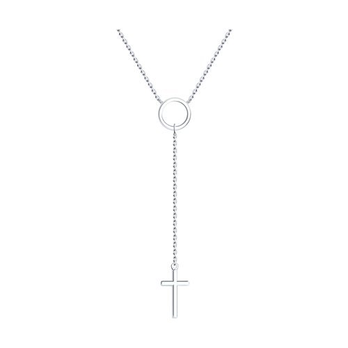 Колье из серебра (Арт.94070443)