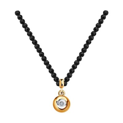 Колье из золота с бриллиантом (Арт.1070069)