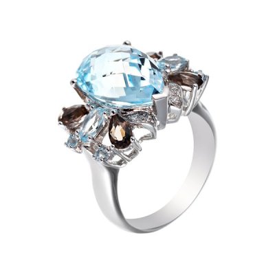 Кольцо из белого золота (Арт.r20670_bt_sq_wg)