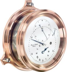 Часы из стекла (Арт.nautis_bronze_rose_gold)