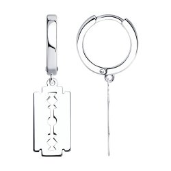 Серьги из серебра (Арт.94026723)