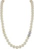 Ожерелье серебро с жемчугом и кубическим цирконием Pearl Kiss 3S, Rivoli (арт.32L-SK-3)