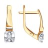 Серьги из золота с бриллиантами (Арт.51-220-01901-1)