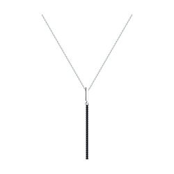 Колье из серебра с фианитами (Арт.94-170-01594-1)