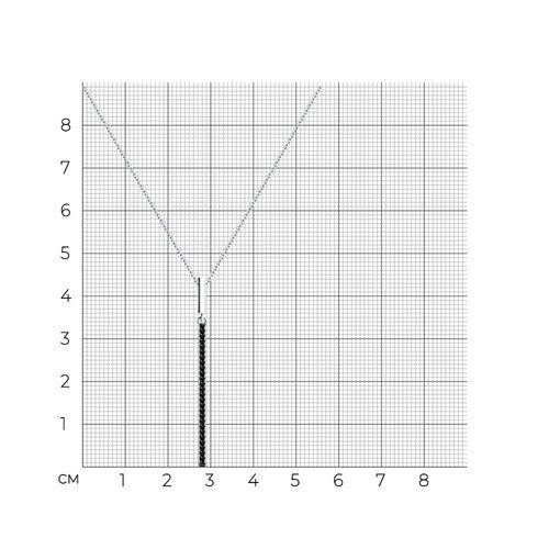 Колье из серебра с фианитами (Арт.94-170-01594-1)