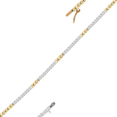 Браслет Kabarovsky «Искристая геометрия» из золота с бриллиантами (арт. 4-0087-1000)