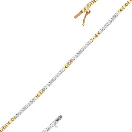 Браслет Kabarovsky «Искристая геометрия» из золота с бриллиантами (арт. 4-0087-1000)