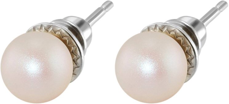 Серьги из серебра с жемчугом (Арт.aas-13-8-35-s)