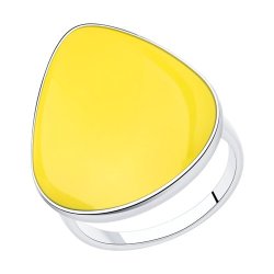 Кольцо из серебра с эмалью (Арт.94013132)