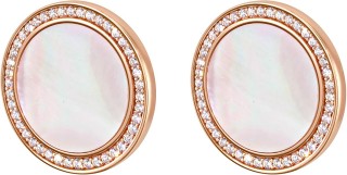 Серьги с жемчугом и куб. цирконием Pearl Charm R Rivoli (арт.FPO-S3-15-P-R)