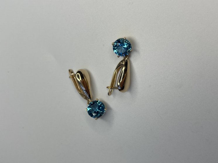 Серьги Эстет (Арт.01s2115370-6)