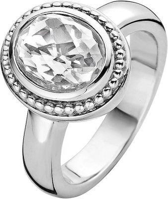 Кольцо из серебра с куб. цирконием (Арт.1816zi)