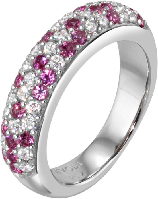 Кольцо из серебра с куб. цирконием (Арт.fmr-1-3-s)