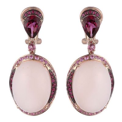 Серьги из золота с родолитом и рубином (Арт.er-33540_sr_ps_ru_pop_rh_pink)