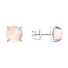 Серьги из серебра с кварцем «Нежный рассвет» Соколов (арт.94-322-02384-2)