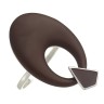 Кольцо серебряное с керамикой и эмалью «Ceramic Flow» Fresh Jewelry (арт.TM-R1116-1-BR-W-X-BR-X)