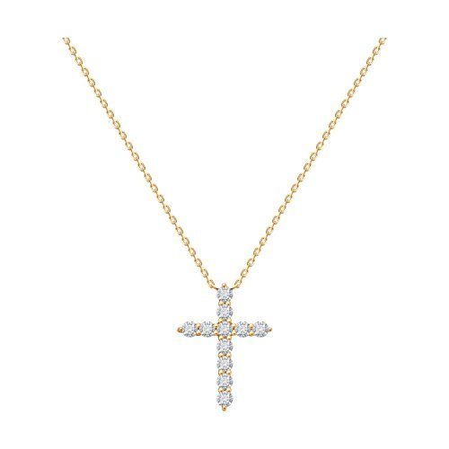 Колье из золота с фианитами (Арт.070608)