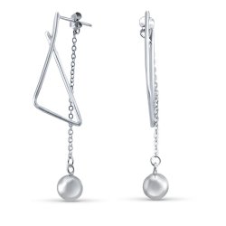 Серьги Серебряные крылья (Арт.02fye9055-113)