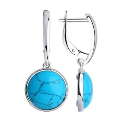 Серьги из серебра (Арт.94-321-00383-1)