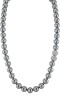 Ожерелье серебряное с жемчугом и куб. цирконием Pearl Kiss от Rivoli (арт.32L-SK-30)