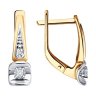 Серьги из золота с бриллиантами (Арт.51-220-01902-1)