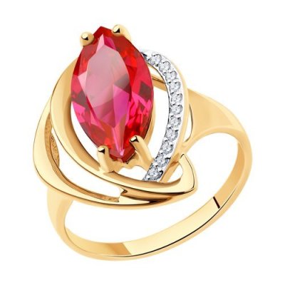 Кольцо золотое пробы 585 (Арт.51-310-00966-2)