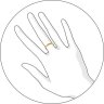 Обручальное кольцо «спаси и сохрани» (Арт.010066)
