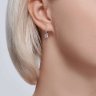 Серьги из золота с фианитами (Арт.0200177)