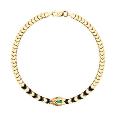 Браслет золотой пробы 585 (Арт.750544)