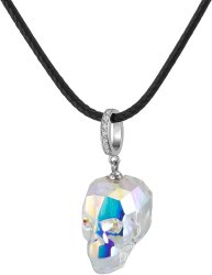Кулон из серебра с кристаллом swarovski (Арт.swkp-a-2-19-1ab-s)