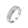 Кольцо серебряное с фианитами «Spark Line» Fresh Jewelry (арт.MP-R00011-X-W-X-X-W)