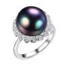 Кольцо с жемчугом и фианитами «Nautilus Bloom» Fresh Jewelry (арт.PI-R02300-X-W-PNB-X-W)