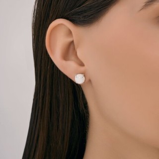 Серьги из серебра с лунным камнем «Ночная Луна» Соколов (арт.94-322-02384-3)