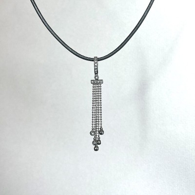 Кулон с бриллиантами «Танец Грез» из золота 585 пробы MyJewels (арт.JA5062P-WD-Rbk_PD_BLK)