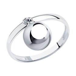 Кольцо из серебра (Арт.94-110-01480-1)
