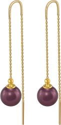 Серьги из серебра с жемчугом (Арт.aas-11-10-18-g)