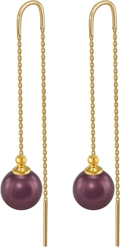 Серьги серебряные с жемчугом «Beautiful 18G» Rivoli (арт.AAS-11-10-18-G)