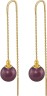 Серьги серебряные с жемчугом «Beautiful 18G» Rivoli (арт.AAS-11-10-18-G)