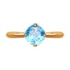 Кольцо золотое с топазом «Лазурный Шарм» Соколов (арт.51-310-01767-1)