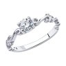Кольцо из серебра с фианитами (Арт.94010907)