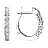 Серьги из белого золота с бриллиантами (Арт.52-220-01728-1)