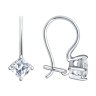Серьги из серебра с фианитами (Арт.94020581)