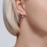 Серьги из золота с фианитами (Арт.0200178)