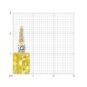 Подвеска золотая пробы 585 с кварцем (Арт.732960)